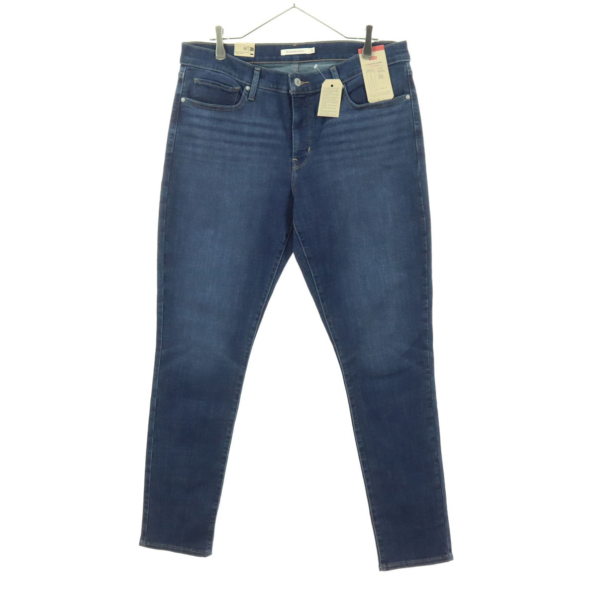 未使用 Levi's リーバイス ストレッチ スキニーデニムパンツ w33 ブルー系 311