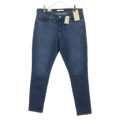 未使用 Levi's リーバイス ストレッチ スキニーデニムパンツ w33 ブルー系 311
