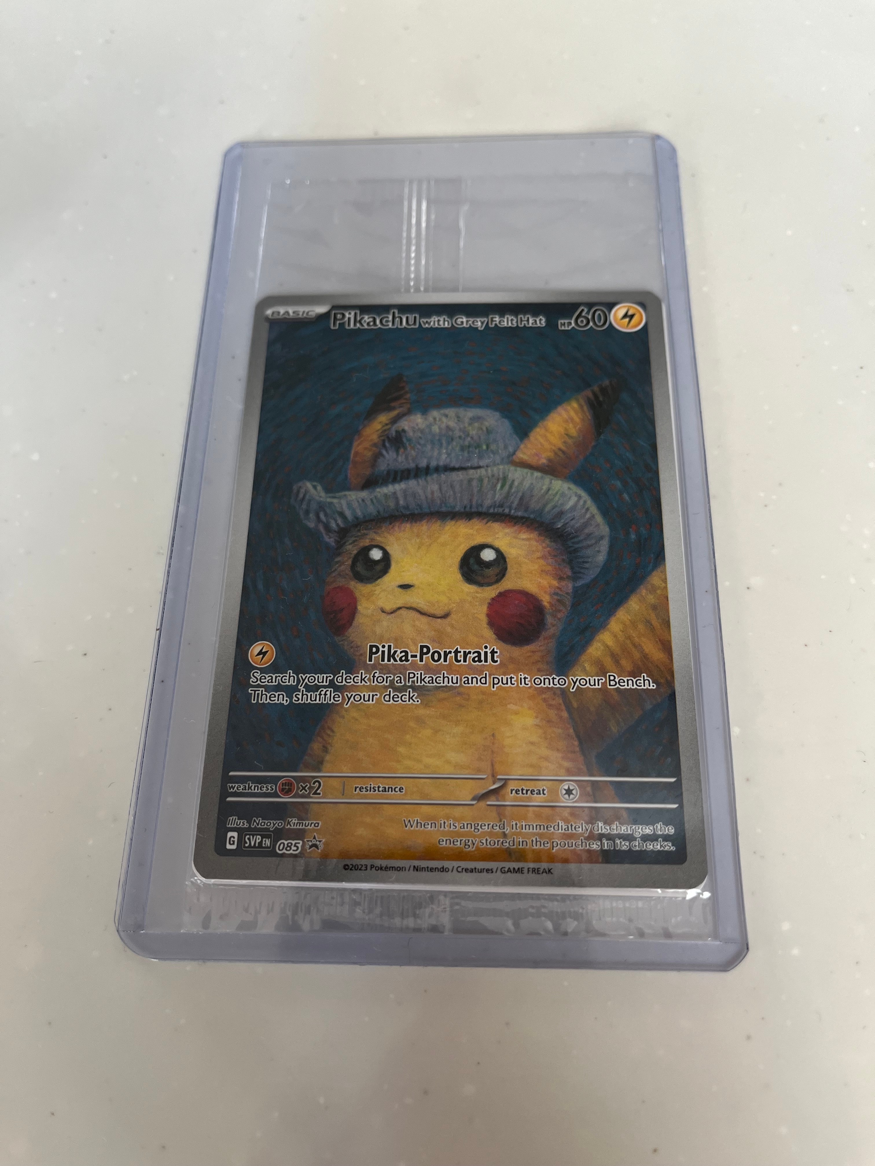 ピカチュウ : プロモ [SVP EN 085](「ゴッホ展」 プロモーションカード「SVP EN」) 【英語版】