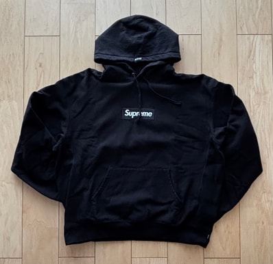 Supreme Box Logo Hooded Sweatshirt "Black" (23FW)