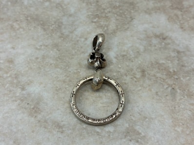 Chrome Hearts NTFL Eyewear Loop w/ BS Fleur "Silver"