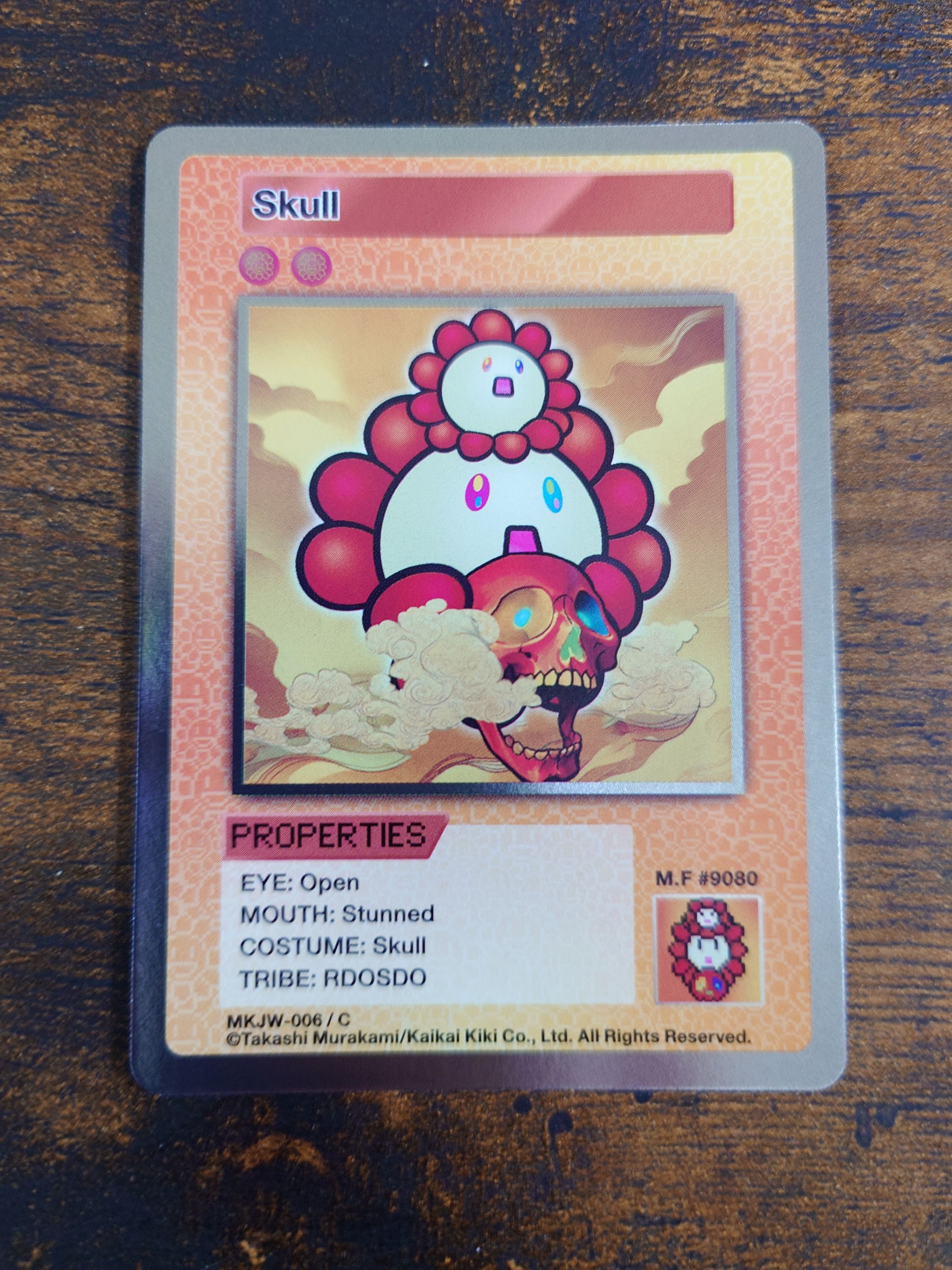 どくろ C [MKJW-006]【英語版】(ムラカミフラワーズ「Takashi Murakami & JP THE WAVY レコード購入者限定版」)