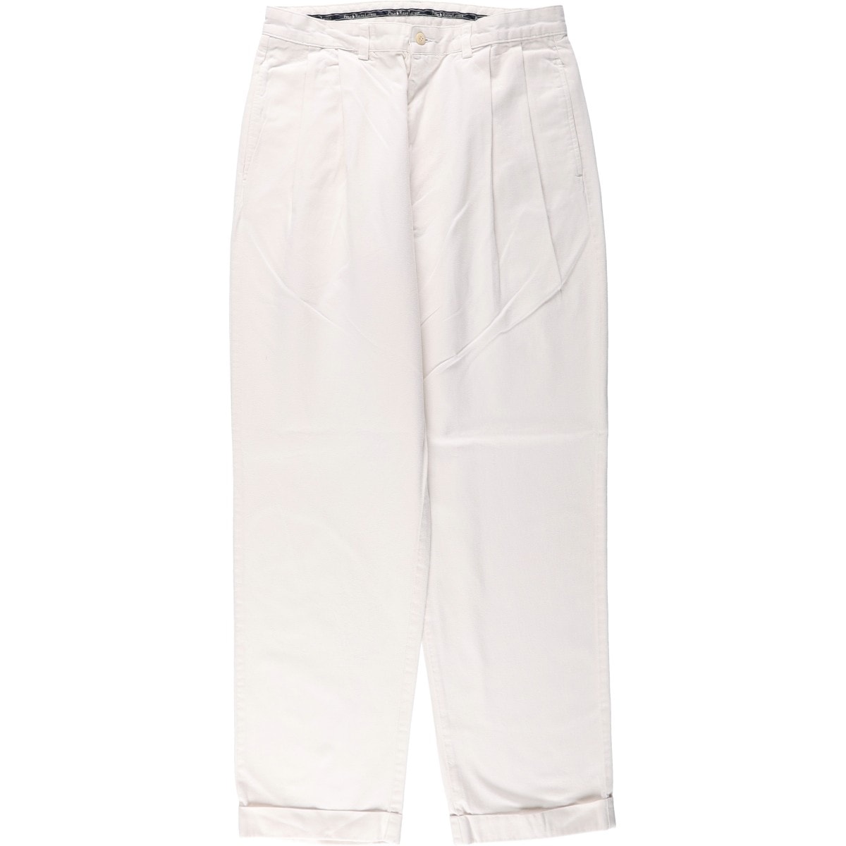 古着 ラルフローレン Ralph Lauren POLO RALPH LAUREN ツータック チノパンツ メンズw32相当/eaa680057