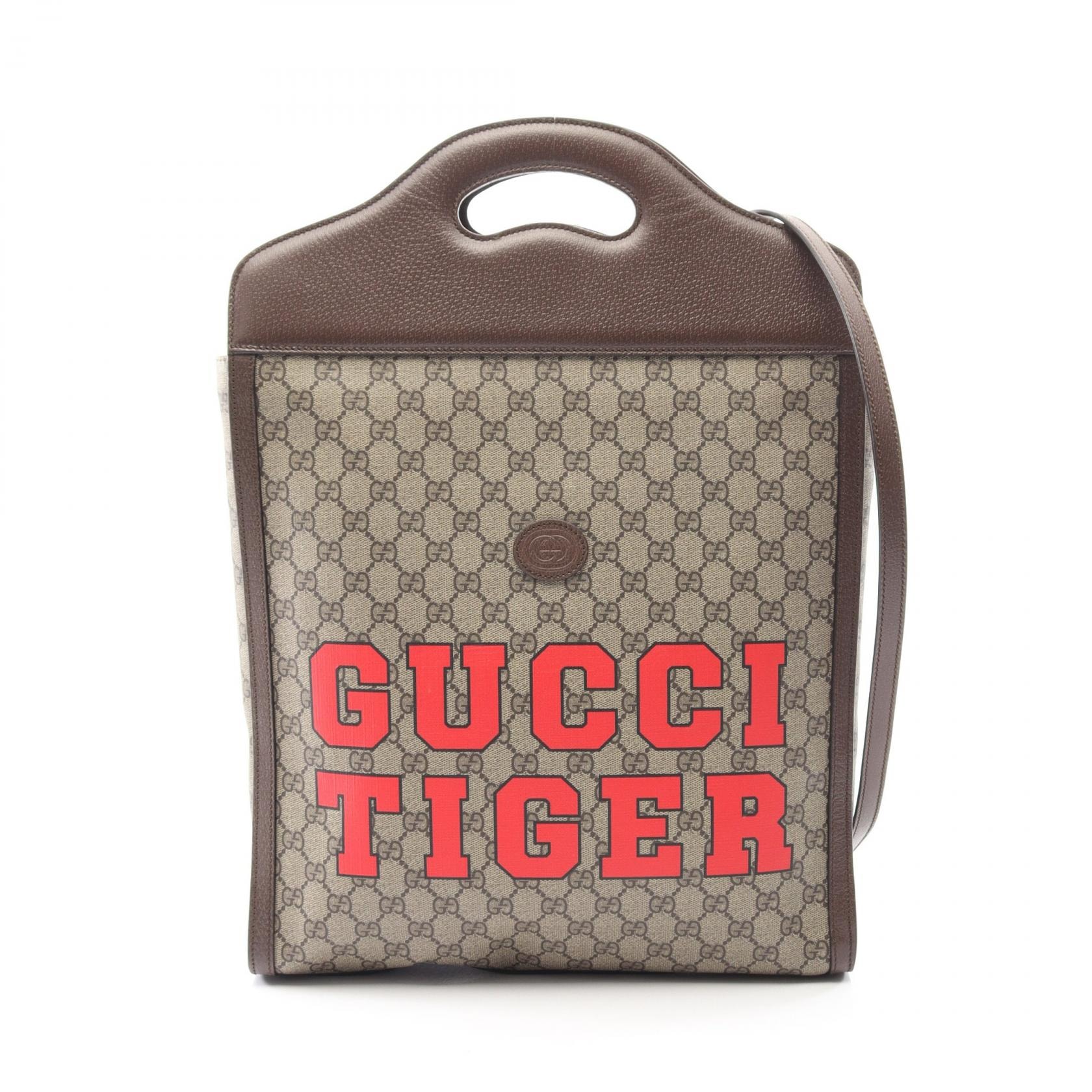 やや傷や汚れあり】グッチ GUCCI GGスプリーム トートバッグ バッグ