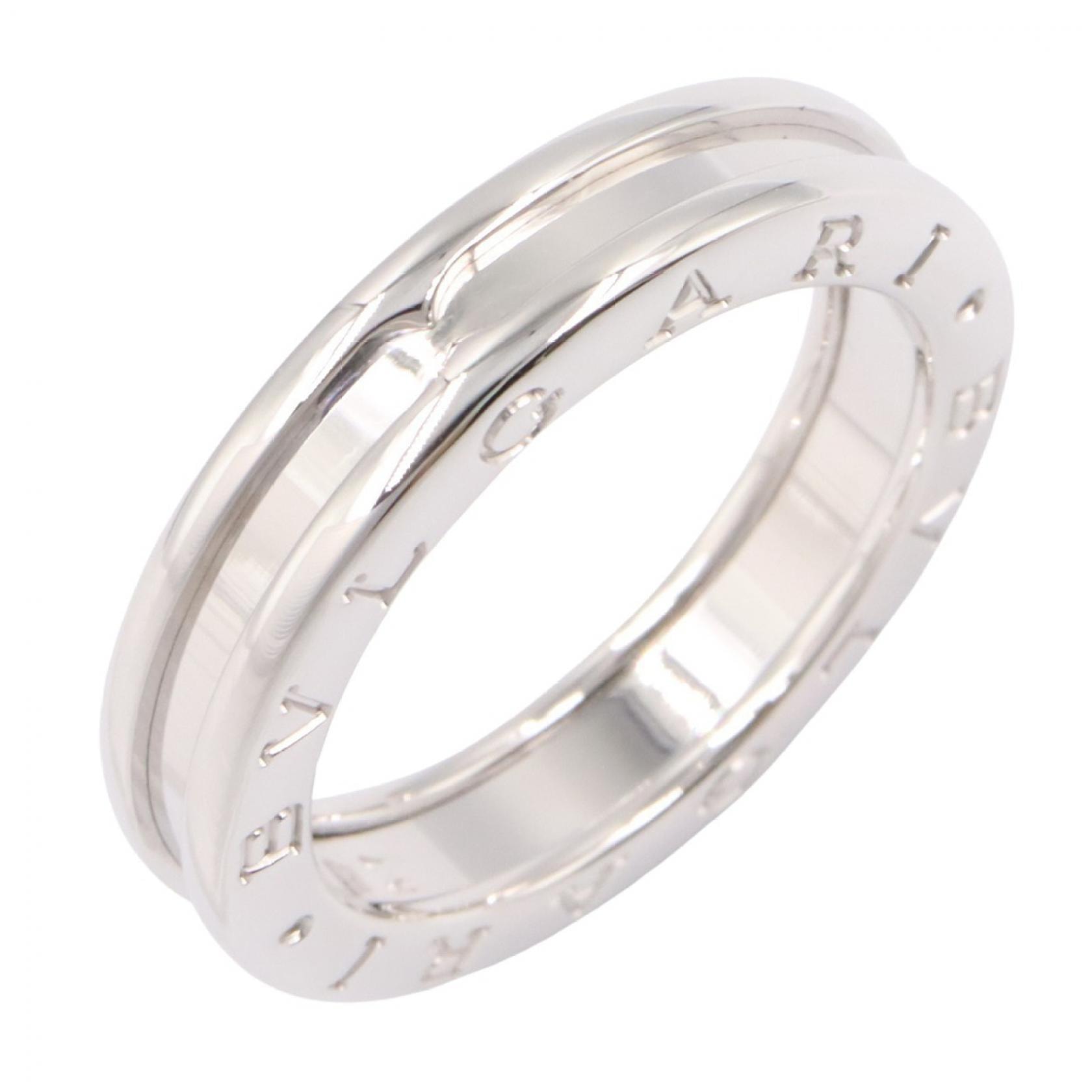 ブルガリ BVLGARI B-zero1 ビーゼロワン リング 1バンド リング・指輪 ジュエリー K18WG(ホワイトゴールド) メンズ レディース シルバー系 346566 【中古】