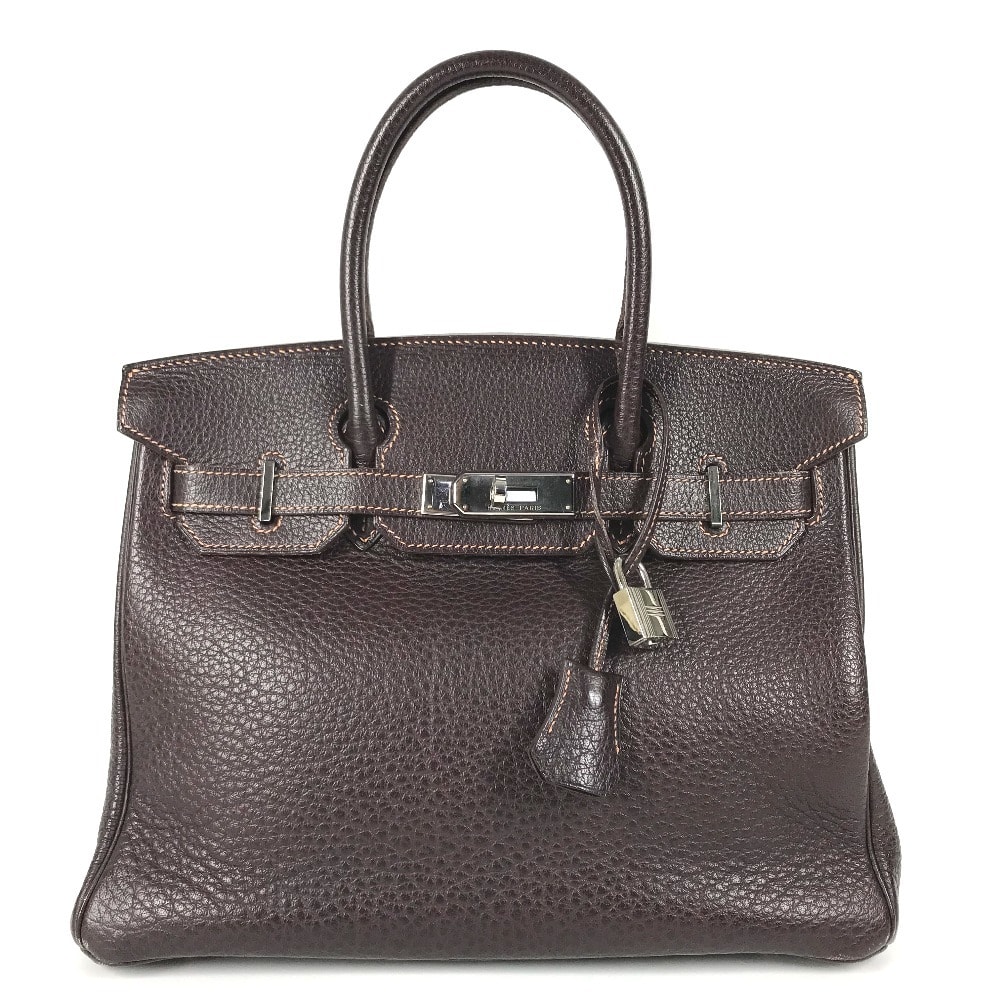 エルメス HERMES バーキン30 バーキン 30 カバン トートバッグ ハンドバッグ フィヨルド C□刻 ハバナ ブラウン