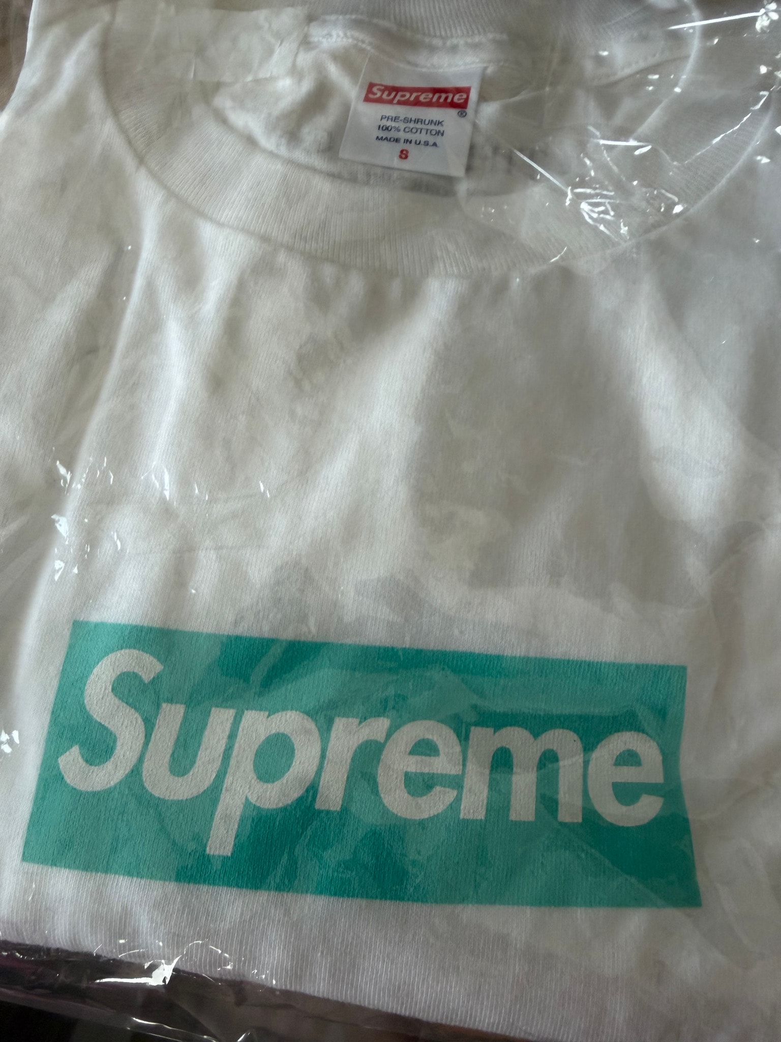 Supreme / Tiffany & Co. Box Logo Tee "White"