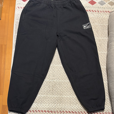 Stussy x Nike Fleece Pant "Black" (Asia Size) FN5236-010