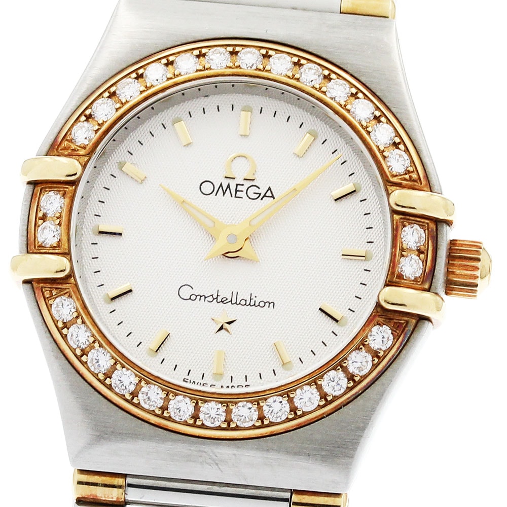 オメガ コンステレーション ミニ 1367.30 レディース 【中古】