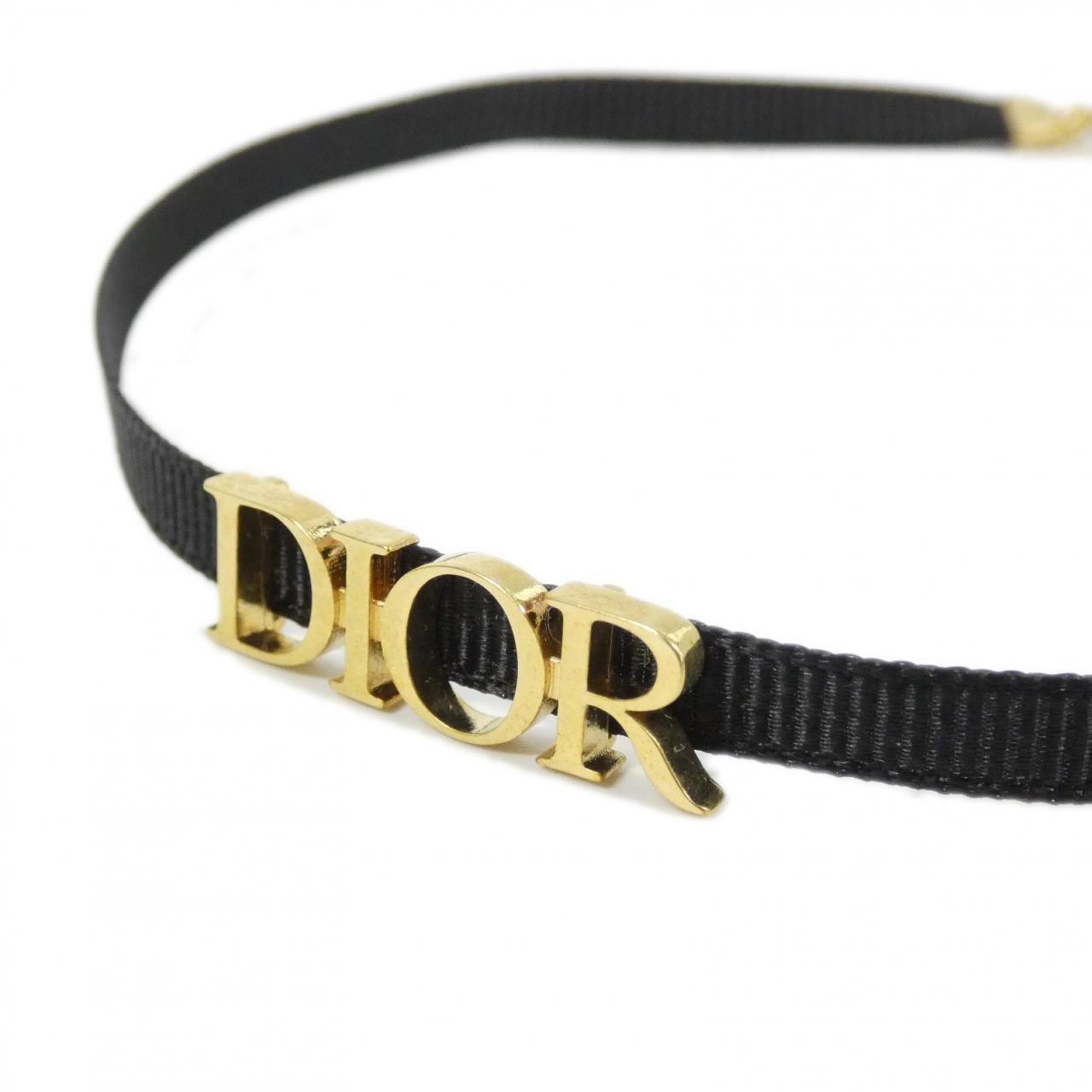 Dior Dio(r)evolution Choker Grosgrain with Metal "Black/Gold"