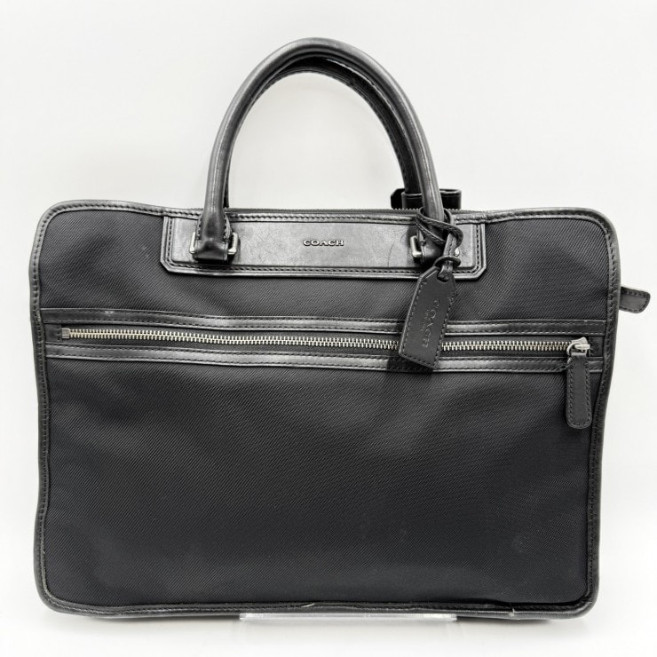 【極美品】コーチ ブリーフケース 2wayクロスビー ビジネスバッグ 黒 COACH コーチ クロスビー コミューター X ビジネスバッグ ブリーフ
