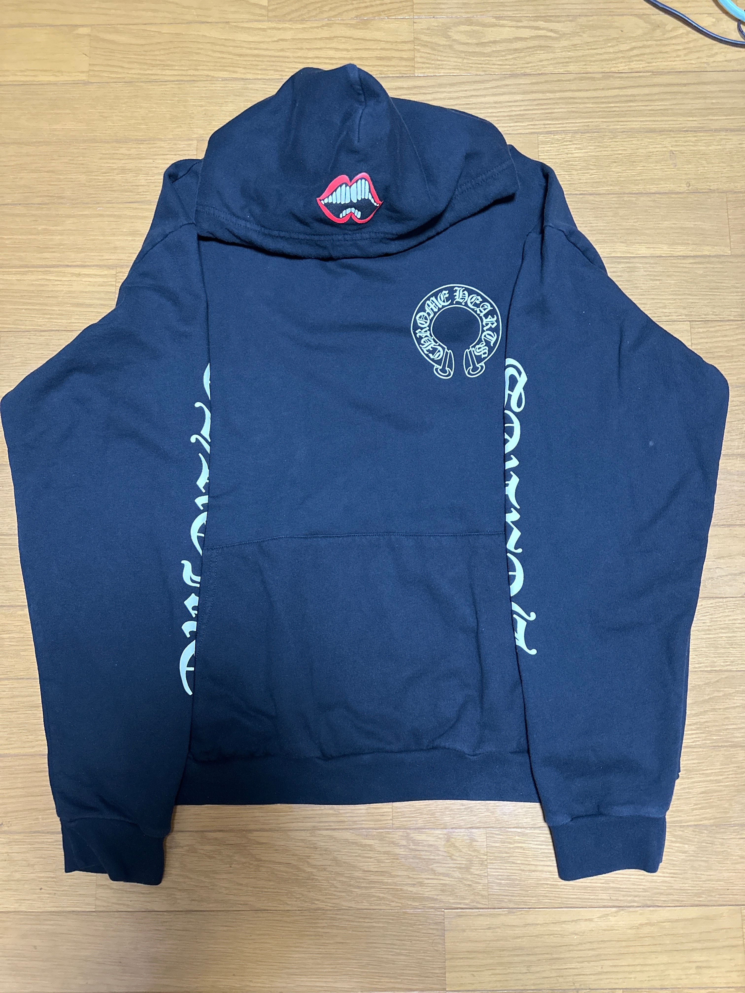 Chrome Hearts Matty Boy Chomper Horseshoe Hoodie "Black"