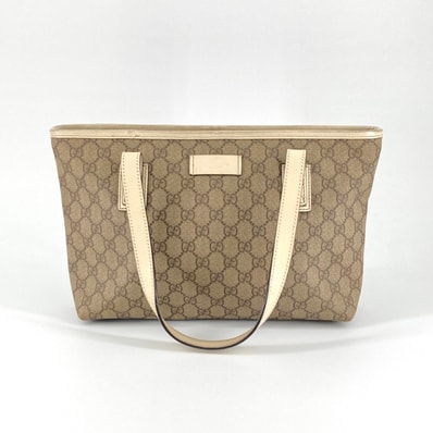 GUCCI(グッチ) GGスプリーム 211138 トートバッグ ベージュ