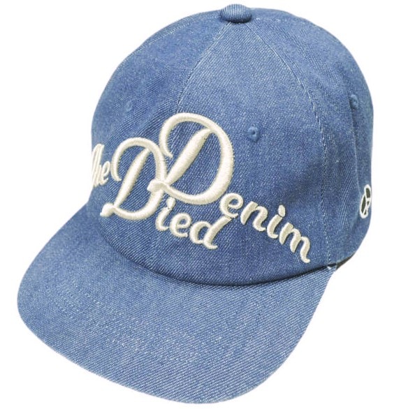KAPITAL キャピタル 25SS 11.5ozデニムベースボールCAP(The Denim Died刺繍) K2503XH519 ONE SIZE INDIGO 6パネル キャップ EXO ド・ギョンス着用 帽子 g26709