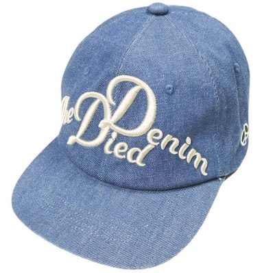 KAPITAL キャピタル 25SS 11.5ozデニムベースボールCAP(The Denim Died刺繍) K2503XH519 ONE SIZE INDIGO 6パネル キャップ EXO ド・ギョンス着用 帽子 g26709