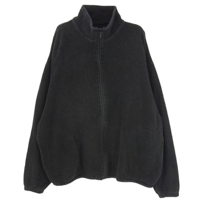 COMOLI コモリ 25AW C03-05011 シルク フリース ジップジャケット FADE BLACK ブラック系 3【中古】