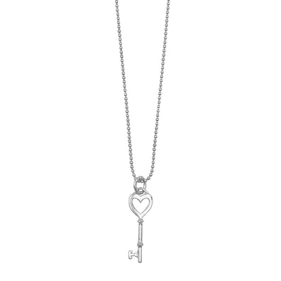 TIFFANY&Co. ティファニー ハートキー ネックレス
SV925 シルバー 新品仕上済 レディース
【中古】