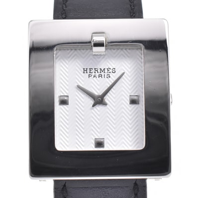 値下 エルメス HERMES BE1.210 ベルトウォッチ クォーツ レディース 良品 内箱・保証書付き A#146194