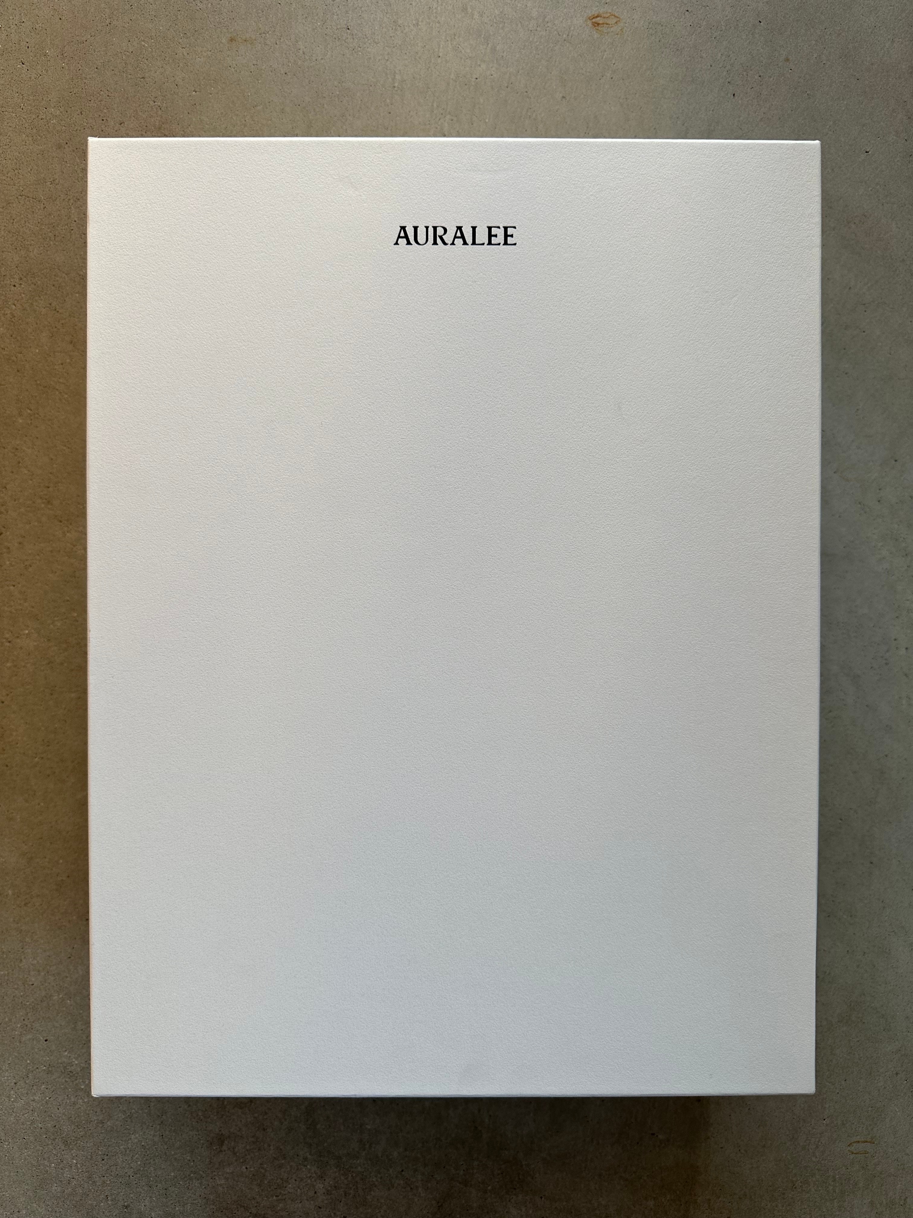 foot the coacher x AURALEE Leather Square Boots Made By foot the coacher "Black" A21AS01FT