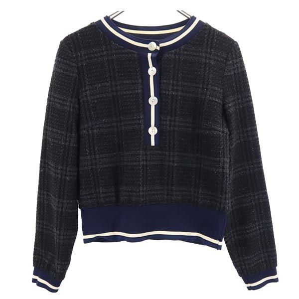 ZARA ザラ 長袖 ツイード カットソー M