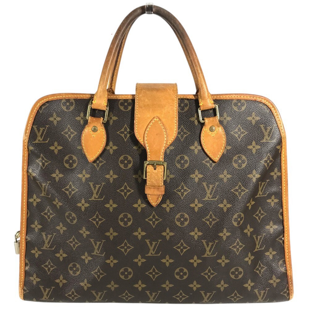 ルイヴィトン LOUIS VUITTON リヴォリ M53380 モノグラム ハンドバッグ カバン ビジネスバッグ モノグラムキャンバス ブラウン