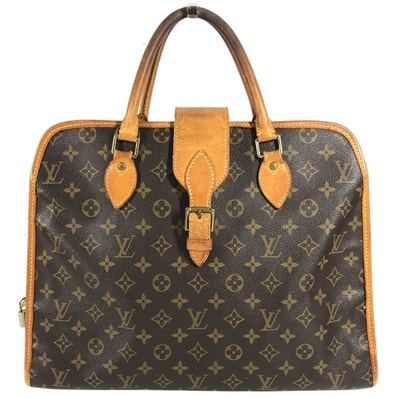 ルイヴィトン LOUIS VUITTON リヴォリ M53380 モノグラム ハンドバッグ カバン ビジネスバッグ モノグラムキャンバス ブラウン