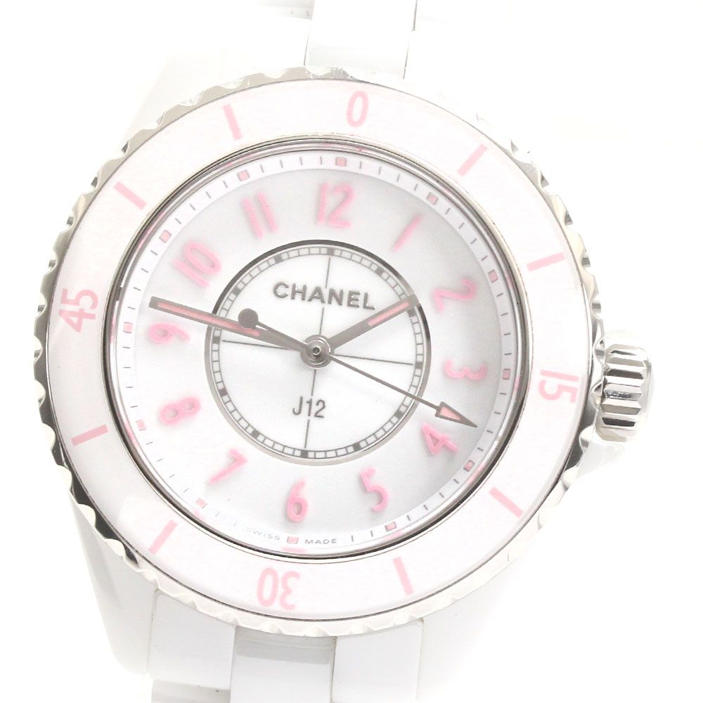 ☆良品 シャネル J12 ピンク ブラッシュ H6755 レディース 【中古】