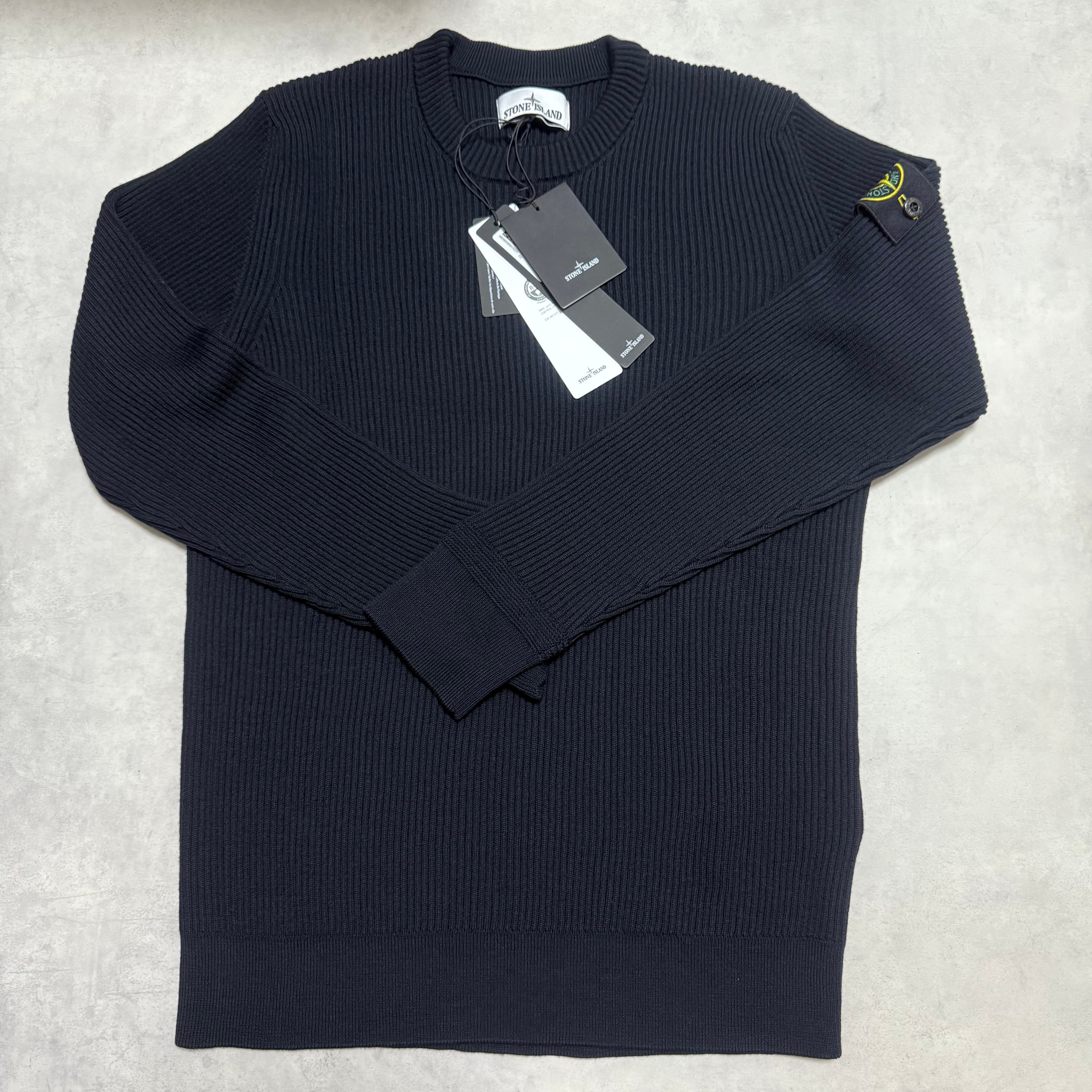 Stone Island Maglia Rws Knit "Navy"