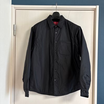 Supreme Nylon Filled Shirt "Black"