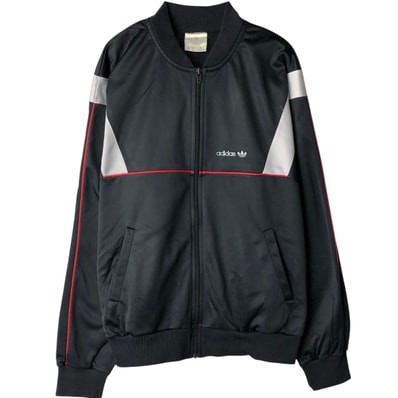 古着 80年代 アディダス adidas ATPタイプ ジャージ トラックジャケット USA製 メンズM相当 ヴィンテージ/eaa643670