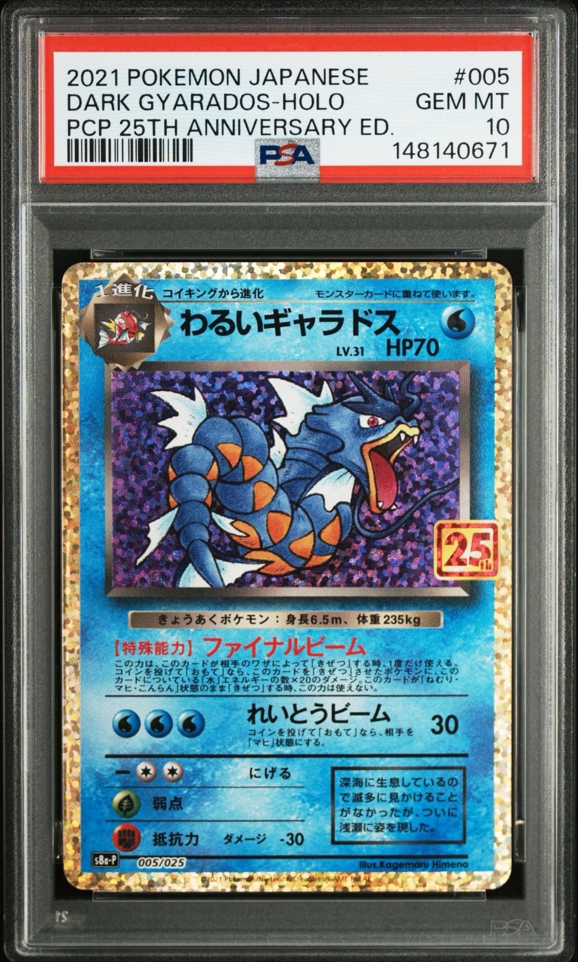 わるいギャラドス: プロモ[S8a-P 005/025](プロモカードパック 25th