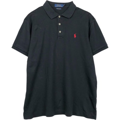 古着 ラルフローレン Ralph Lauren POLO RALPH LAUREN CUSTOM SLIM FIT 半袖 ポロシャツ メンズL相当/eaa656512