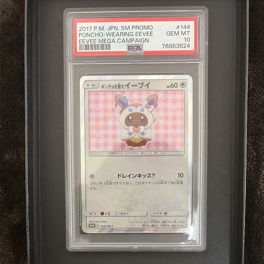 ポンチョを着たイーブイ: プロモ[SM-P 144](プロモーションカード「SM