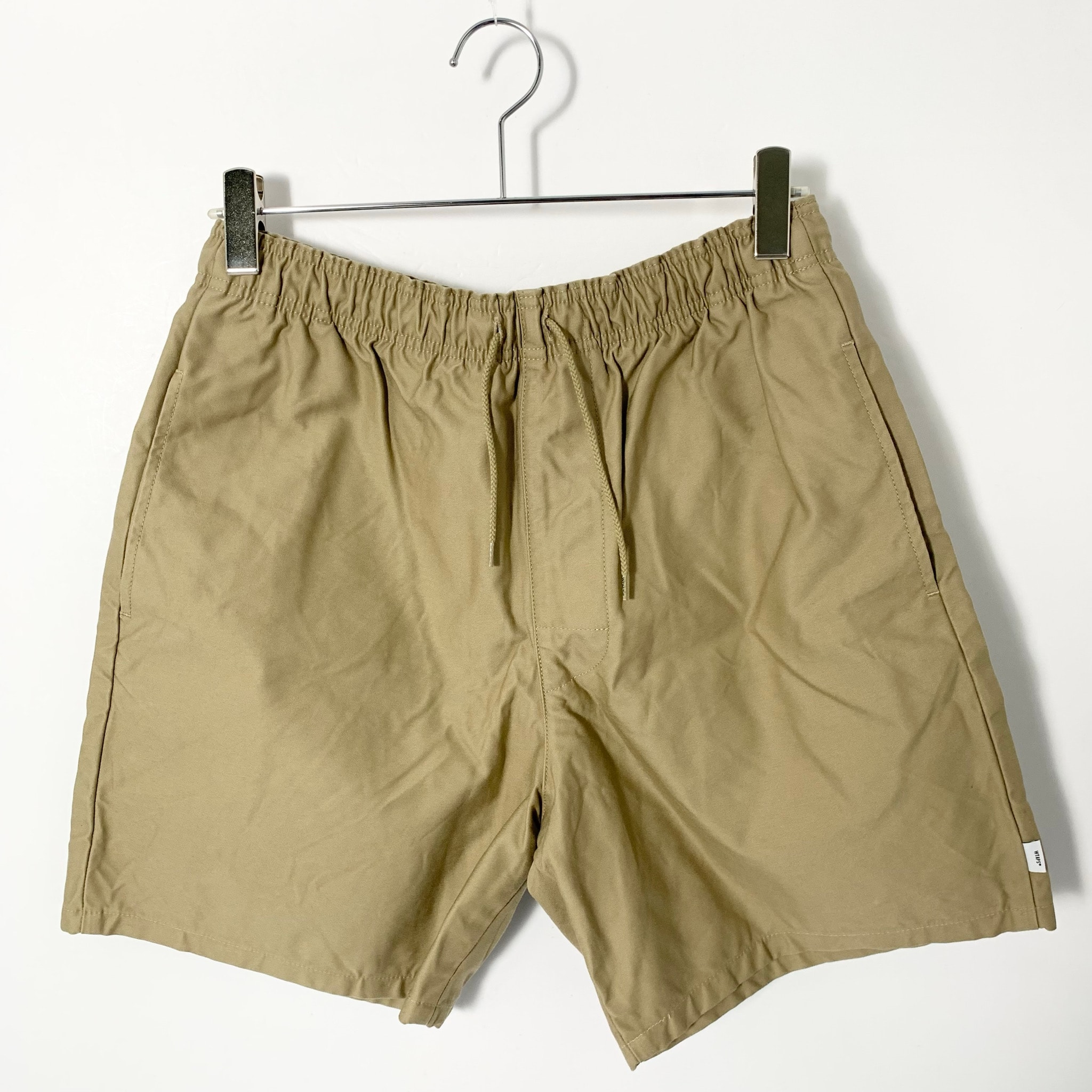 WTAPS Seagull 01 Shorts Cotton Satin "Beige"