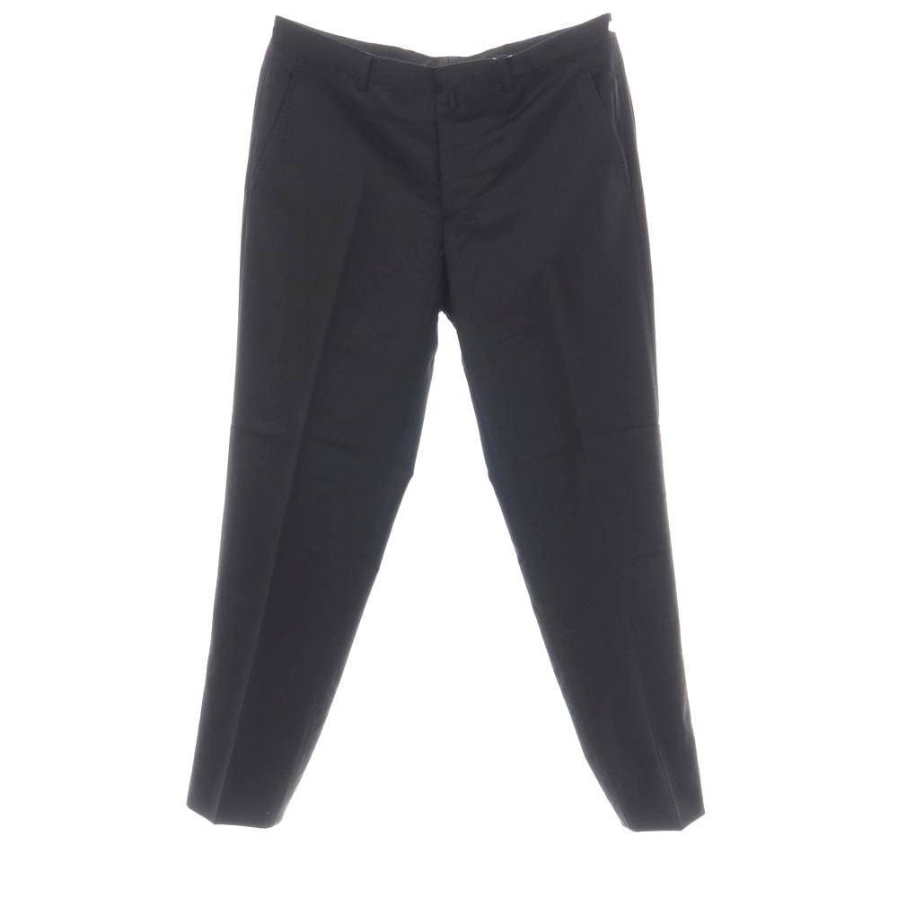 【中古】ジルサンダー JIL SANDER ウールカシミヤ ドレススラックスパンツ ブラック【サイズ48】【メンズ】