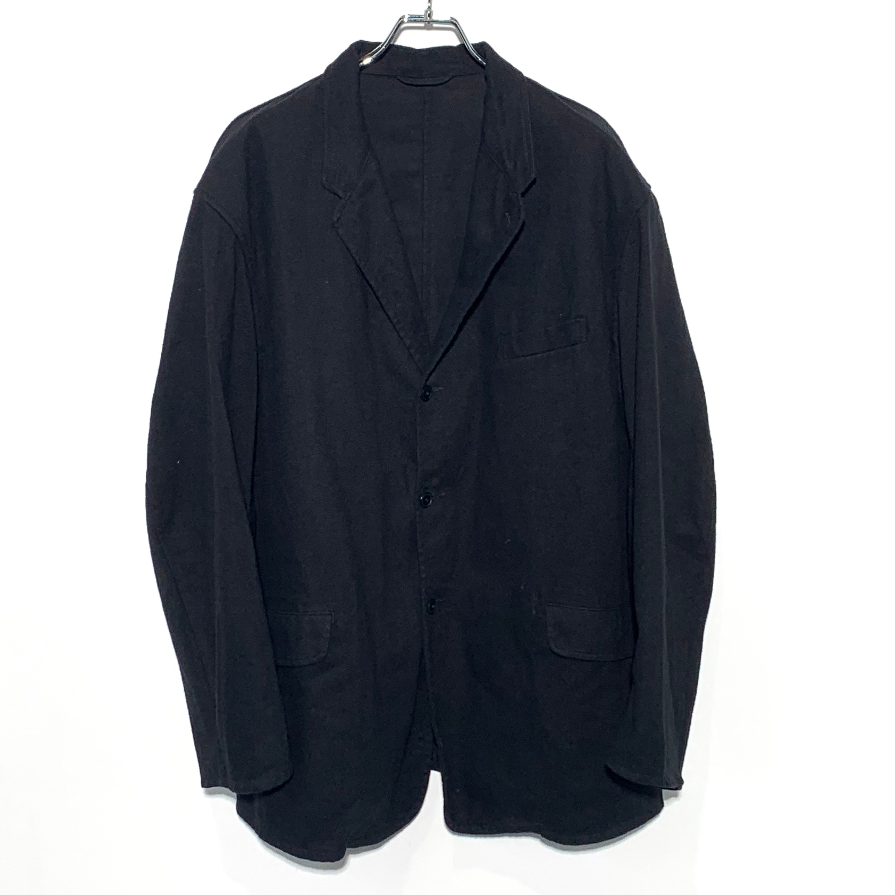 COMOLI Black Drill Jacket "Black"