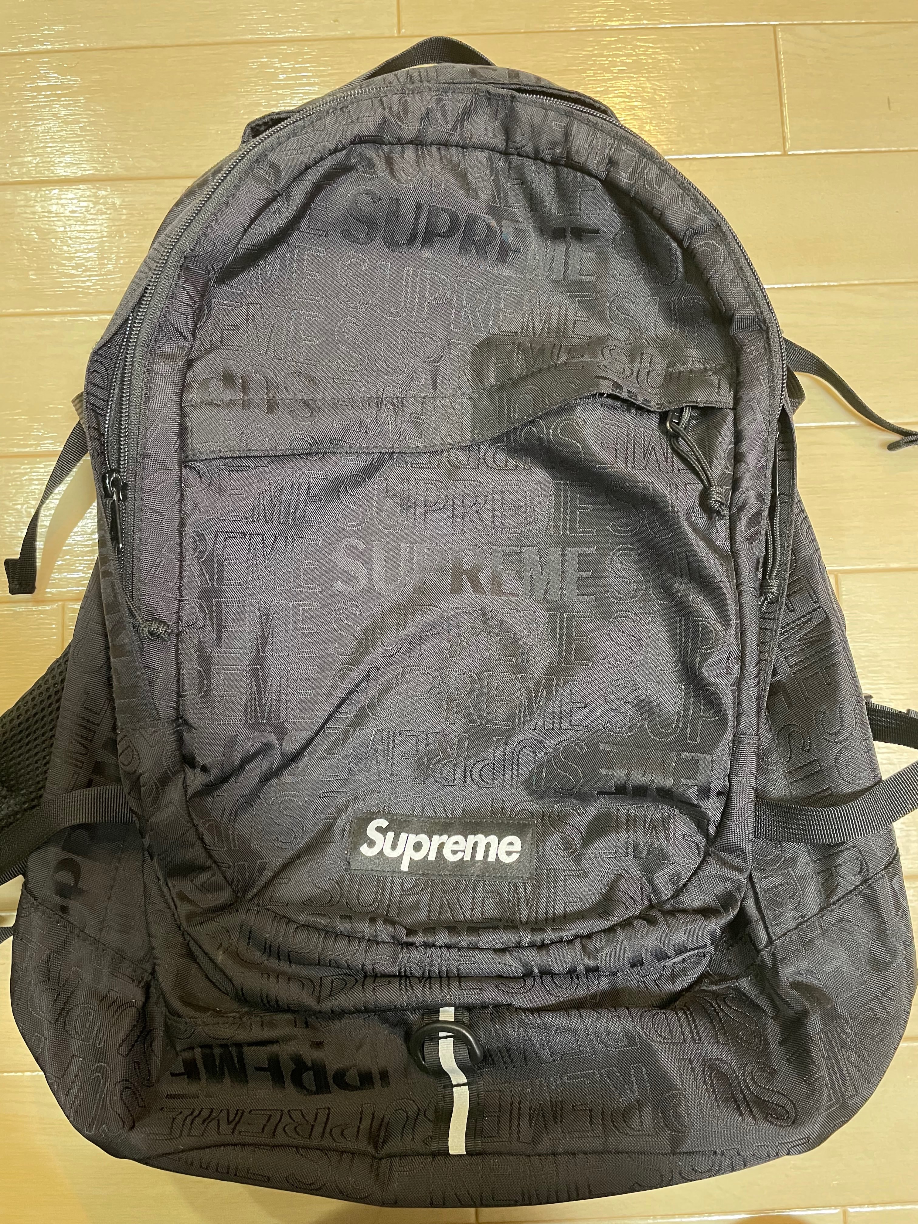 Supreme 19SS Backpack "Black"