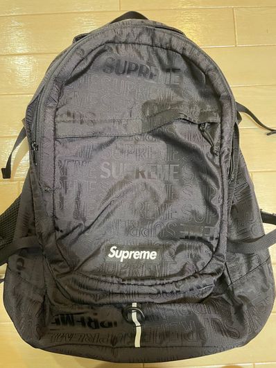 Supreme 19SS Backpack "Black"