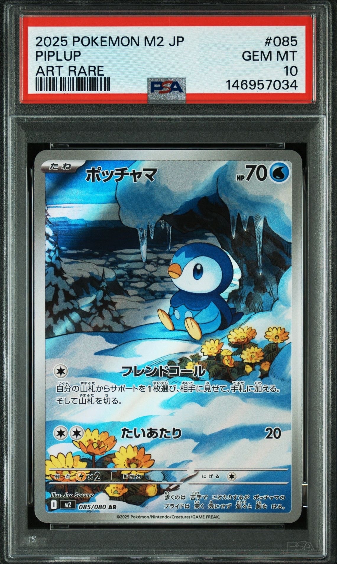PSA10】ポッチャマ AR [M2 085/080](拡張パック「インフェルノX」) 2枚