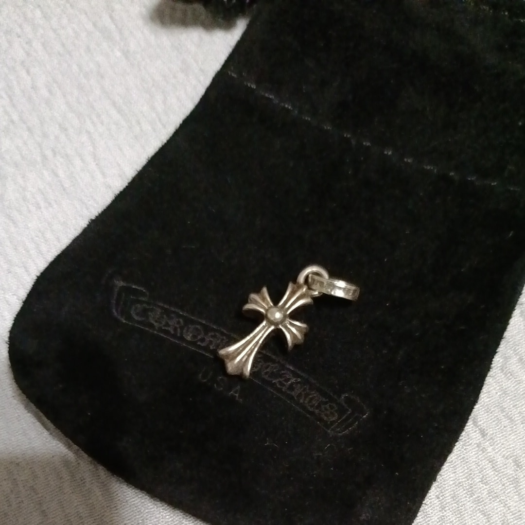 Chrome Hearts Cross Baby Fat Charm "Silver"