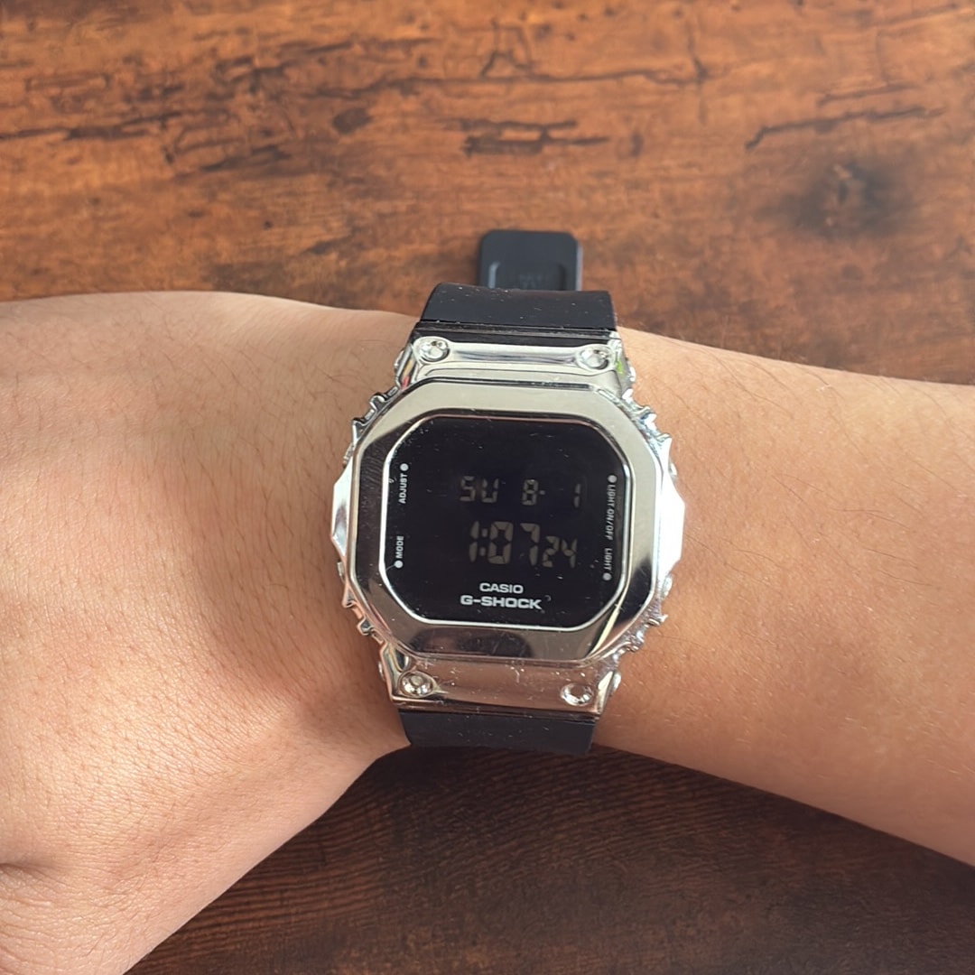 Casio G-Shock GM-S5600U-1JF "Silver"