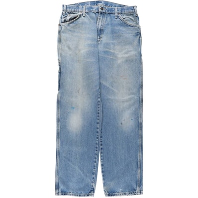 古着 ディッキーズ Dickies デニムペインターパンツ メンズw35相当/eaa672958