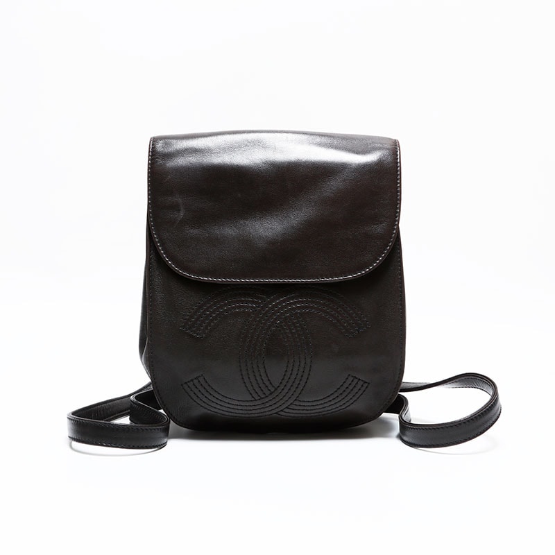 シャネル CHANEL 4番台 1996-1997 ラムスキン ココマーク リュック・デイパック【中古】
