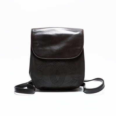 シャネル CHANEL 4番台 1996-1997 ラムスキン ココマーク リュック・デイパック【中古】