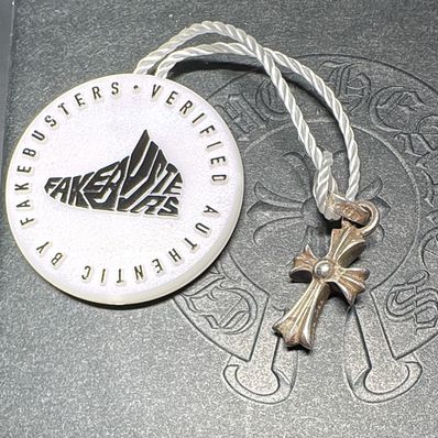 Chrome Hearts CH Cross Baby Fat Charm "Silver"