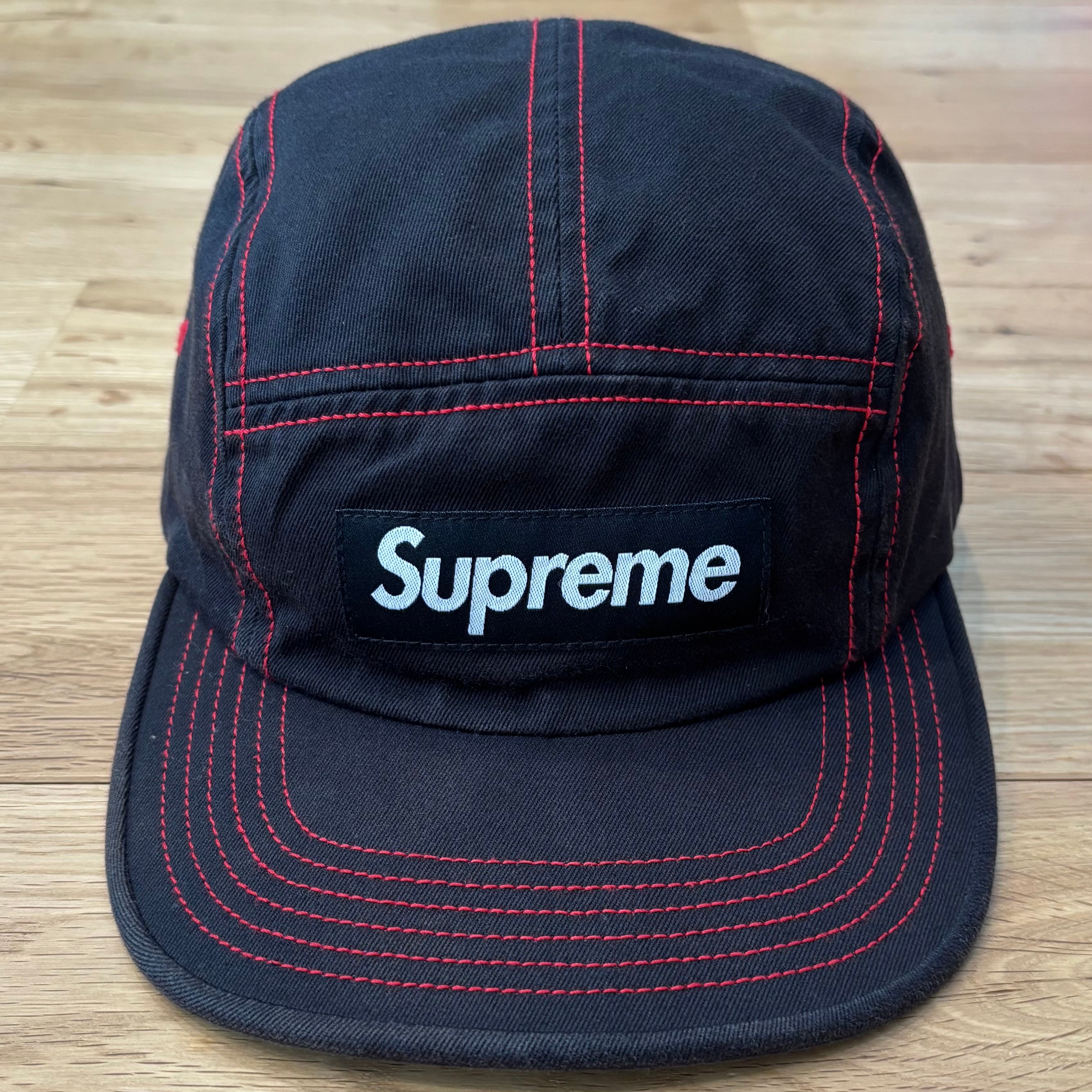 Supreme Contrast Stitch Camp Cap シュプリーム キャップ ボックスロゴ