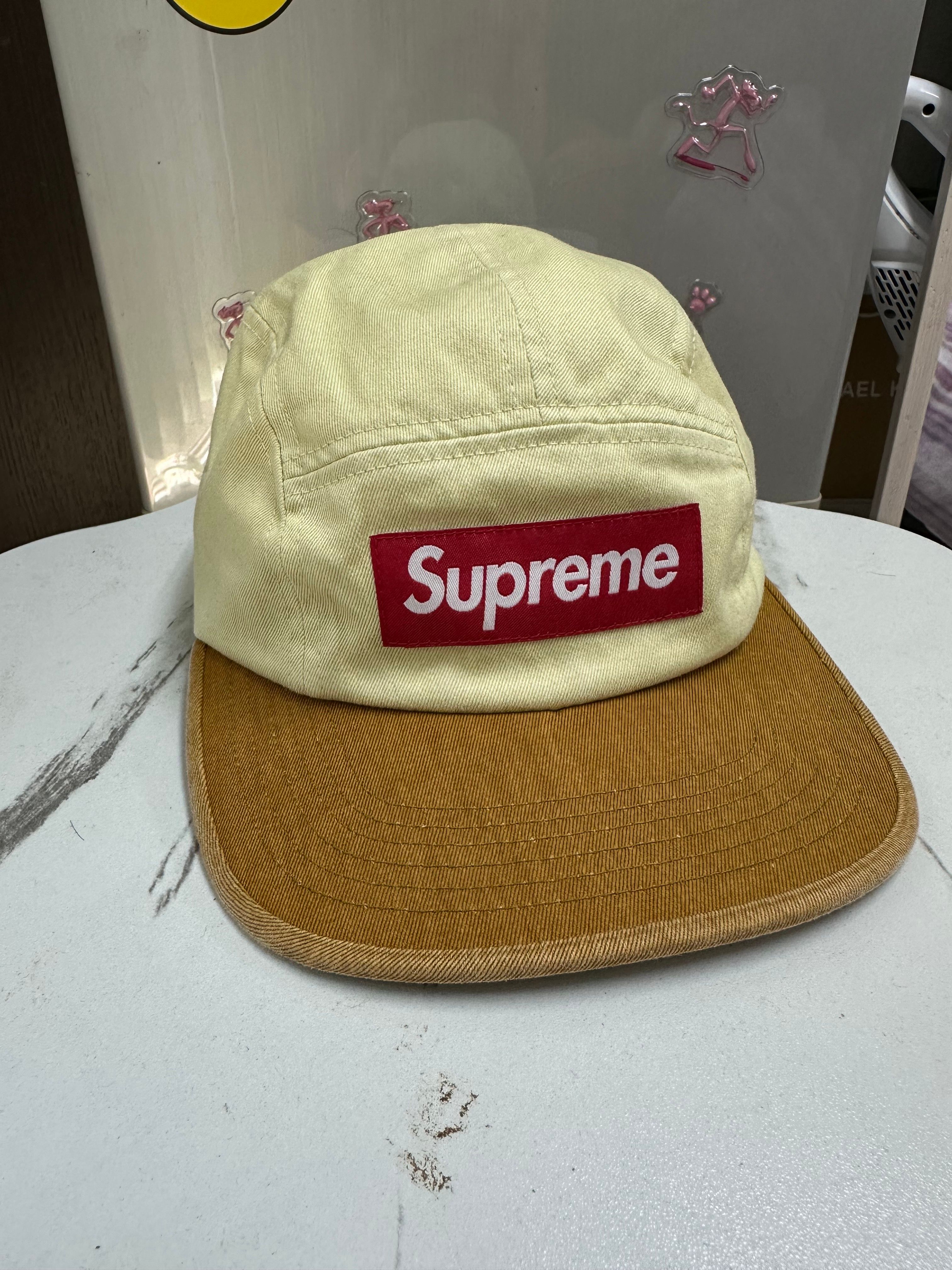 Supreme Pigment 2-Tone Camp Cap "Natural"