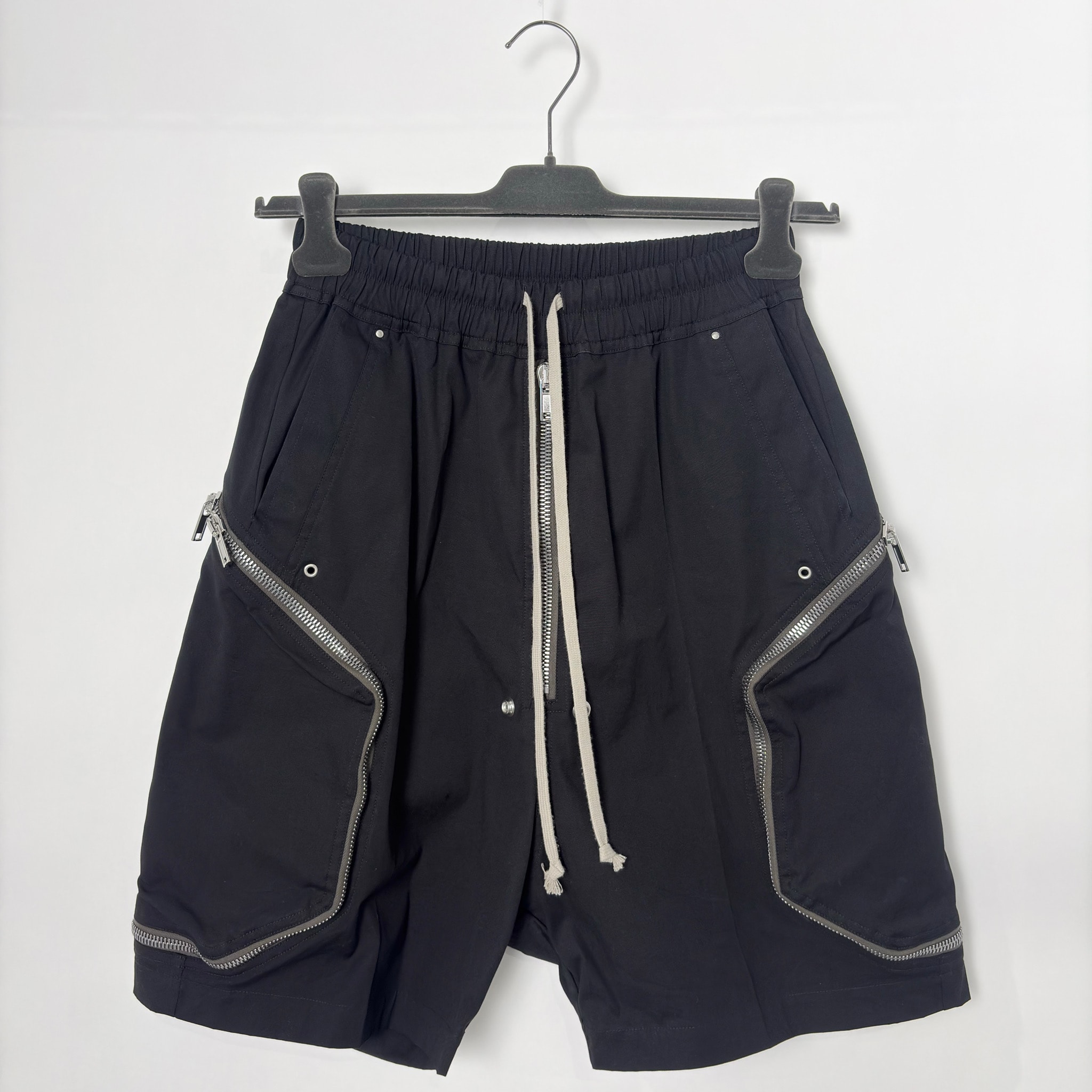 Rick Owens Heizer Nylon Shorts "Black"