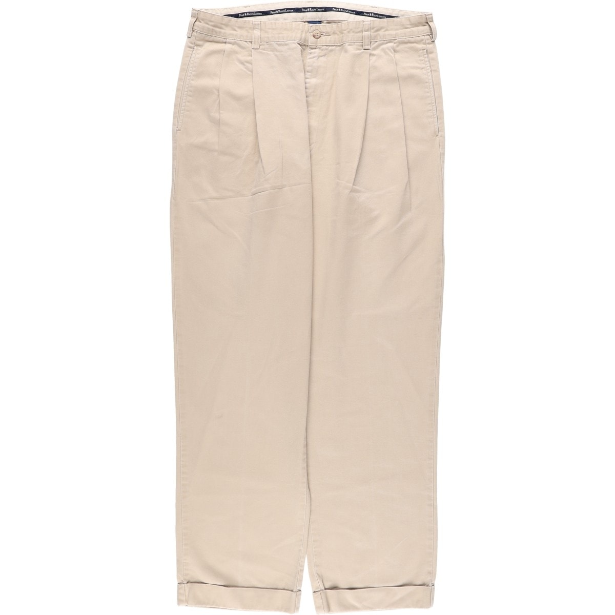 古着 ラルフローレン Ralph Lauren POLO RALPH LAUREN HAMMOND PANT ツータック チノパンツ メンズw36相当/eaa680713