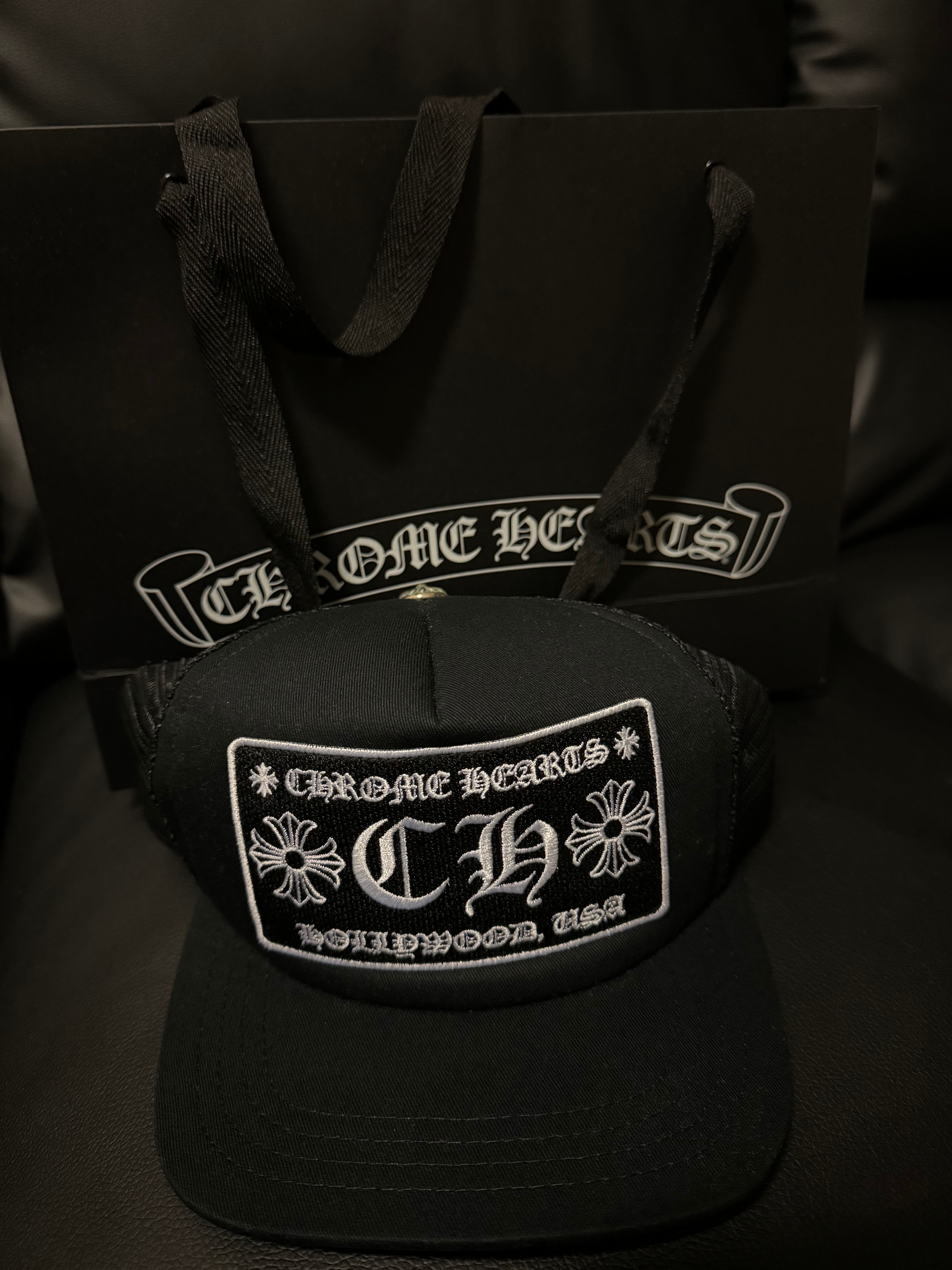 Chrome Hearts Trucker Cap CH "Black"